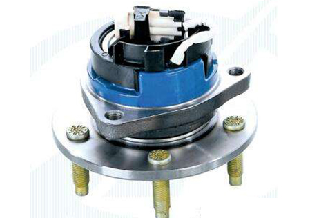 內(nèi)置傳感器位于兩列滾道之間的輪轂軸承單元